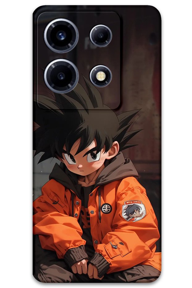 Infinix Note 30 Vip Case Hd Pattern B Printed Back Cover - Goku