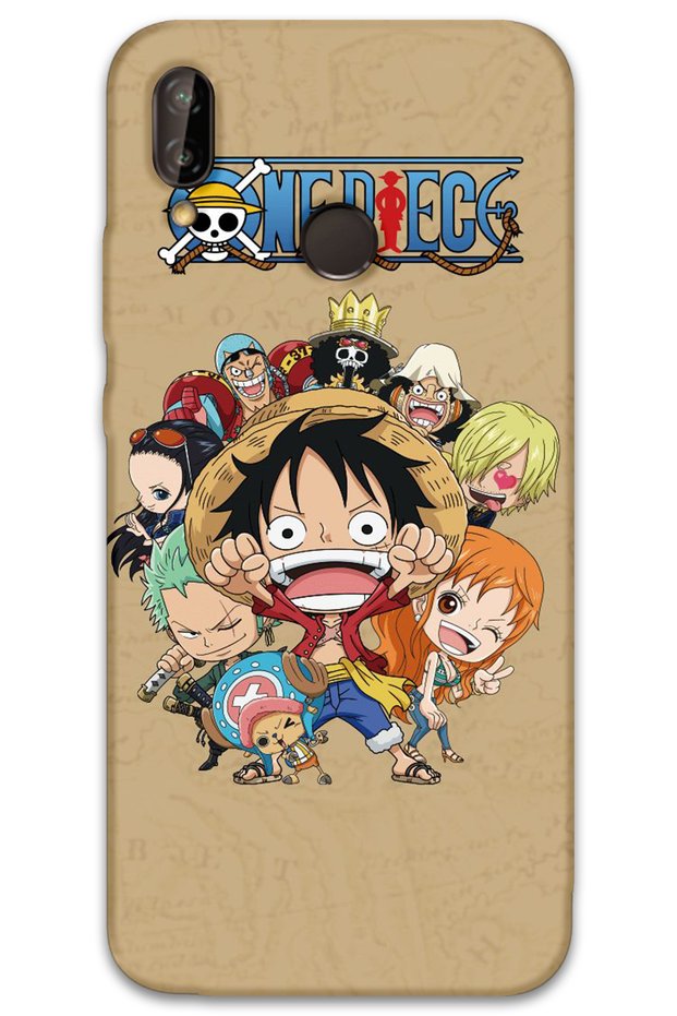 Huawei P20 Lite Case Hd Pattern Printed Back Cover - One Piece 1