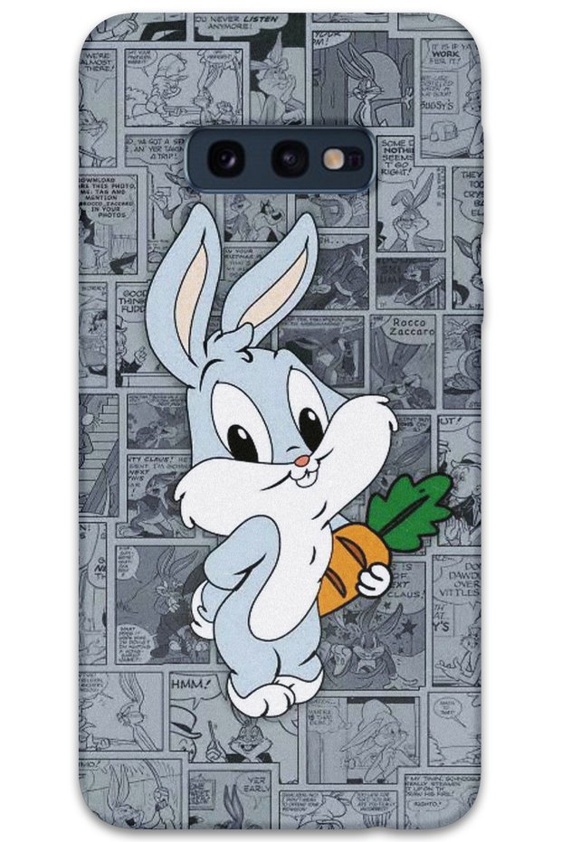 غطاء خلفي لهاتف سامسونج جالاكسي S10E بنمط HD مطبوع - BugsBunny 1