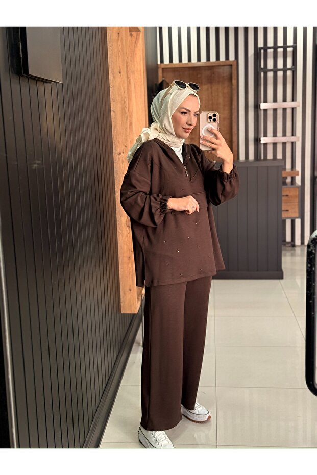 kapüşonlu ikili takım - 3