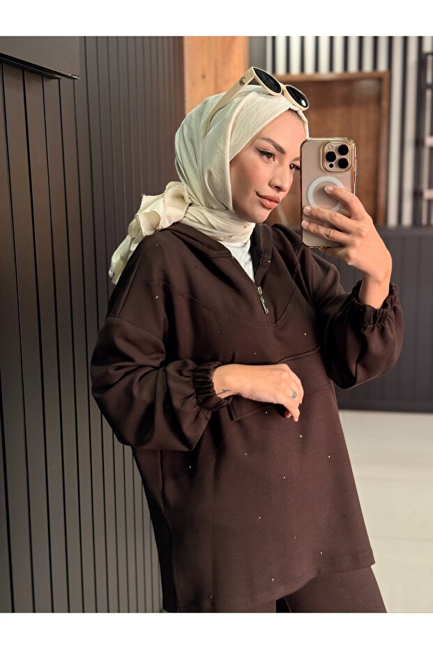 kapüşonlu ikili takım - 2