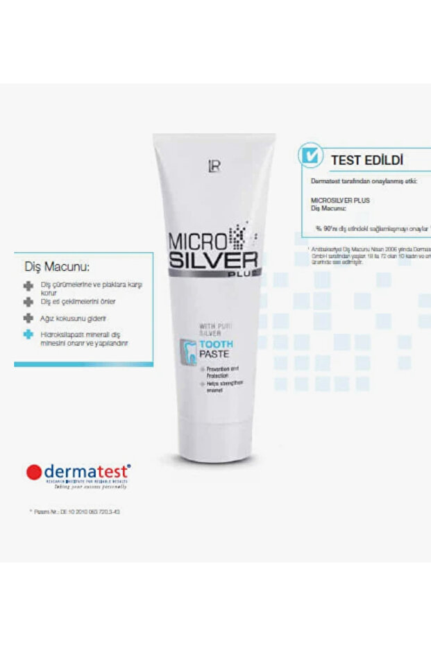 Mikrosilver Plus (Micro Silver Plus) Diş Macunu - 1