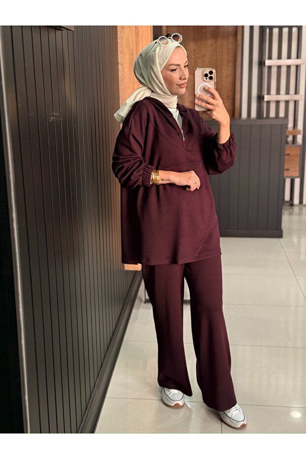 kapüşonlu ikili takım - 2