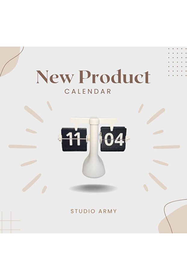 Modern Masaüstü Takvim - 1