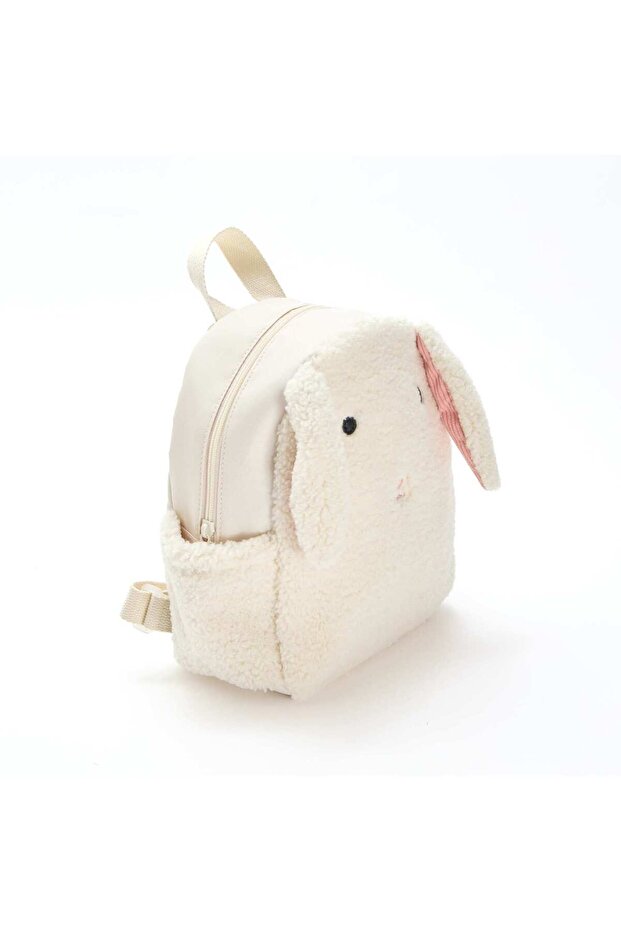 Animated Rabbit Backpack WHITE - 1