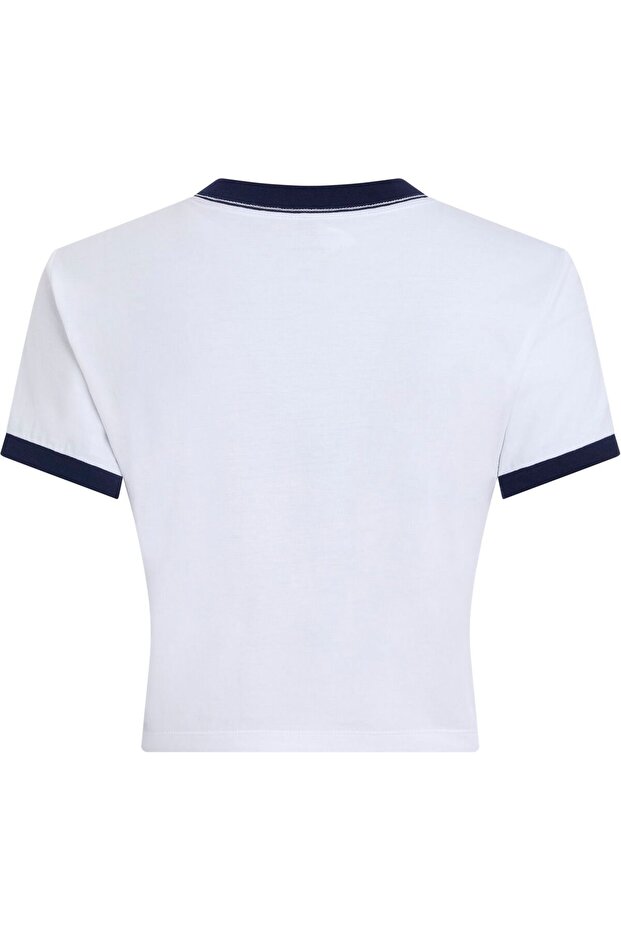 SS DRAPEY JERSEY CROP TEE - 2