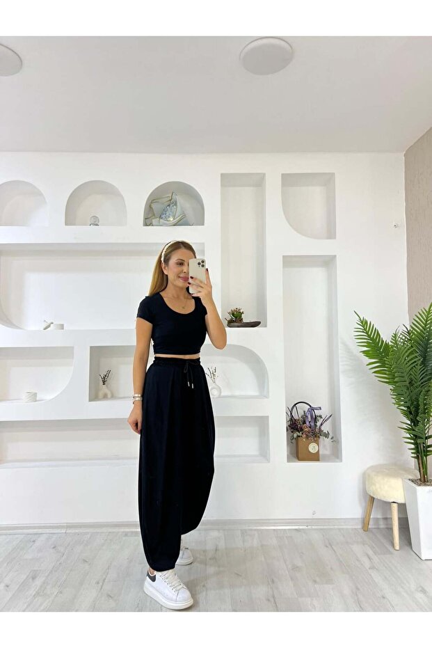 Modal Kumaş Şalvar - 2