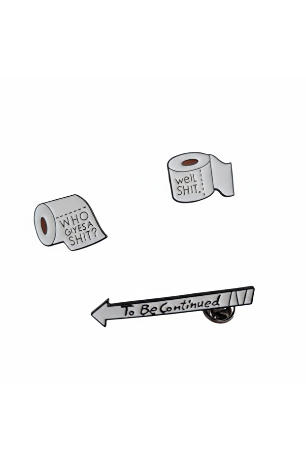Colorful Metal Enamel Pin Set 3 Pieces 18