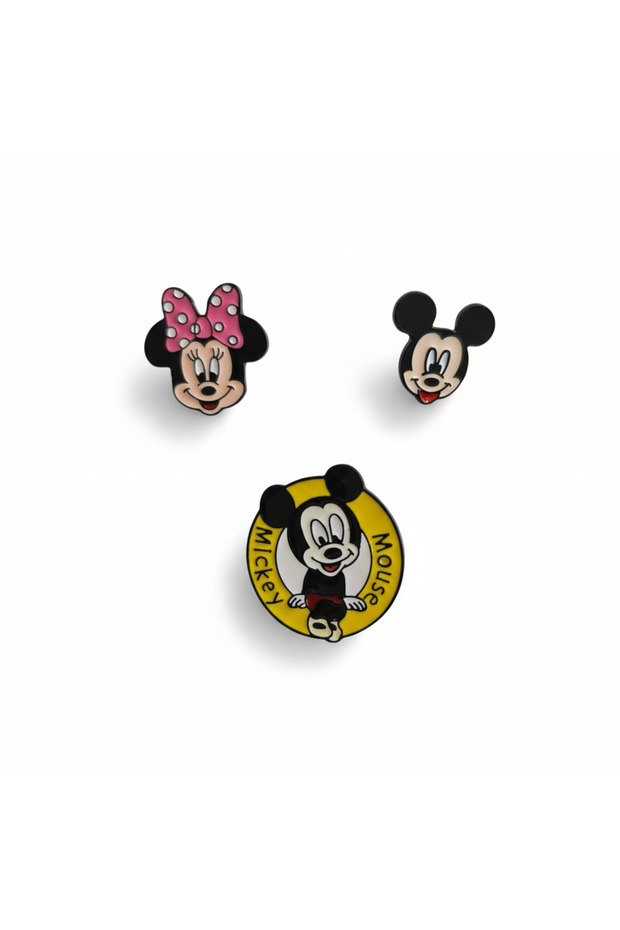 Colorful Metal Enamel Pin Set 3 Pieces 11