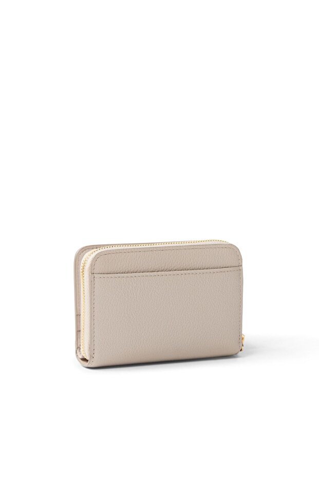 Kadın Minimal Monogram Cüzdan - 2