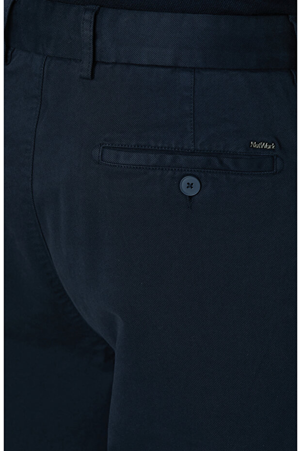 Lacivert Pantolon - 5