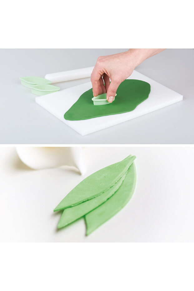 Simple Leaf Cutter Set, 3 pcs. - - 2