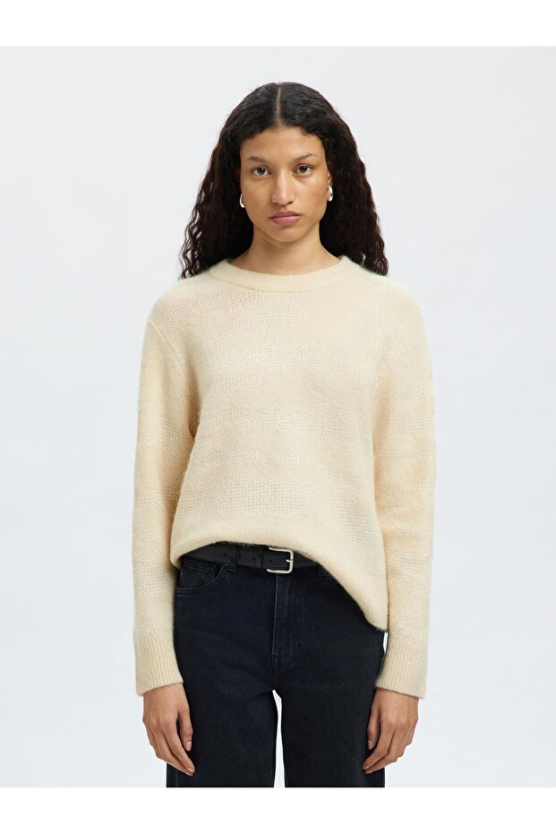 Strickpullover Langarm - 1