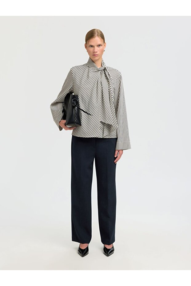 Langarmbluse Viskose - 7