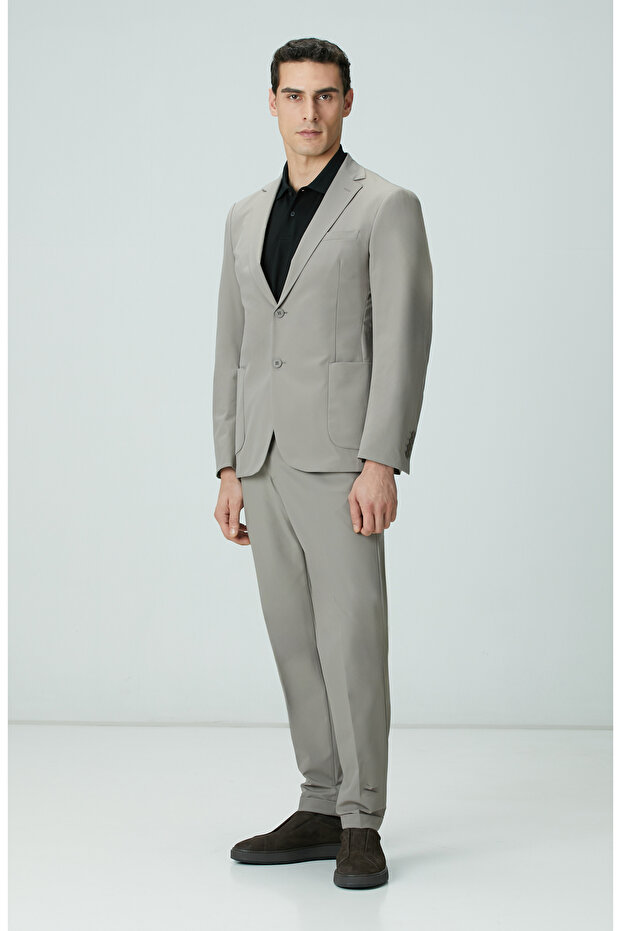 Bej Takım Elbise - 4