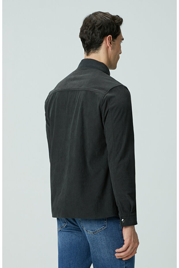 Antrasit Dış Gömlek - 5