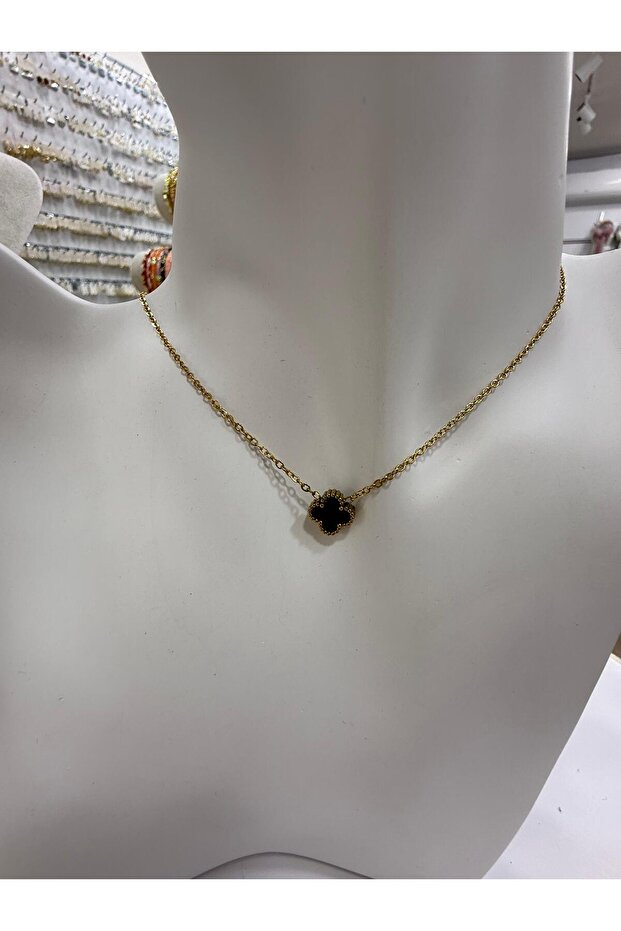 Tek Yoncalı Kolye - 2