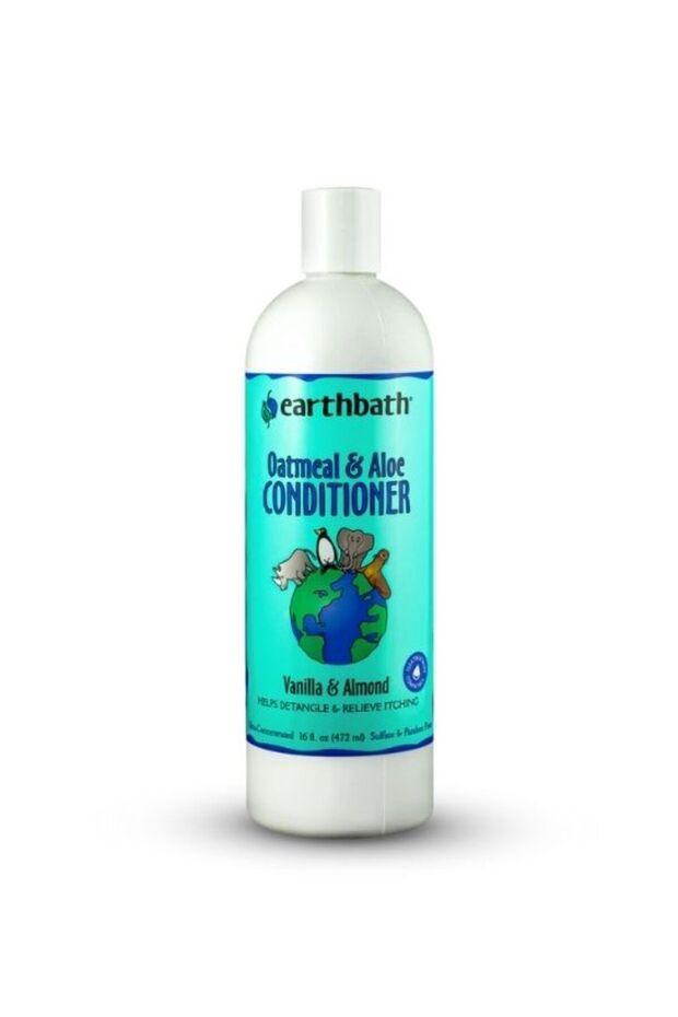 Oatmeal & Aloe Conditioner Vanilla & Almond for Dogs & Cats 16oz