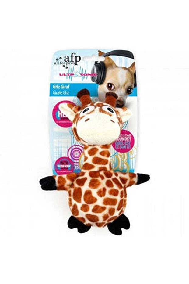 Ultrasonic GHz Giraffe Toy for Dogs 23.5cm