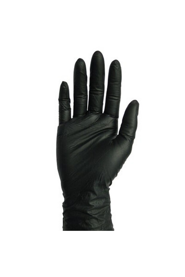 Black Latex Gloves | Large | 100 Pcs