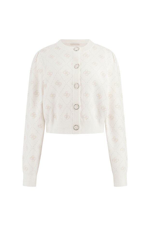 4g Logolu Yün Karışımı Hırka - 6