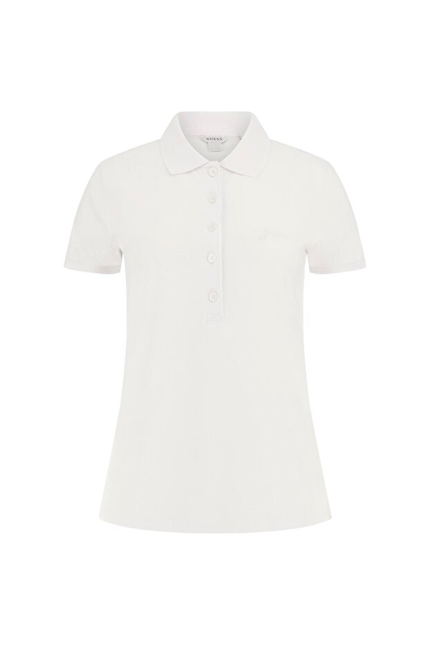 Script Logo Kadın Polo T-shirt - 6