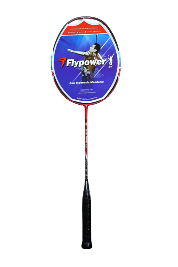 Ultraforce c2 head heavy balance badminton , Red