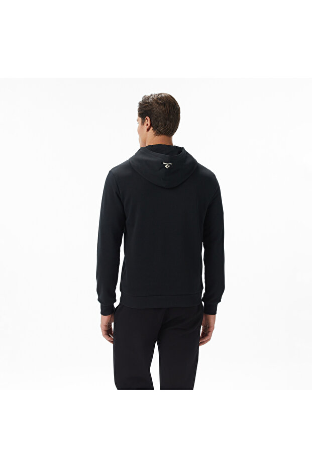 Erkek Siyah Sweatshirt - 2