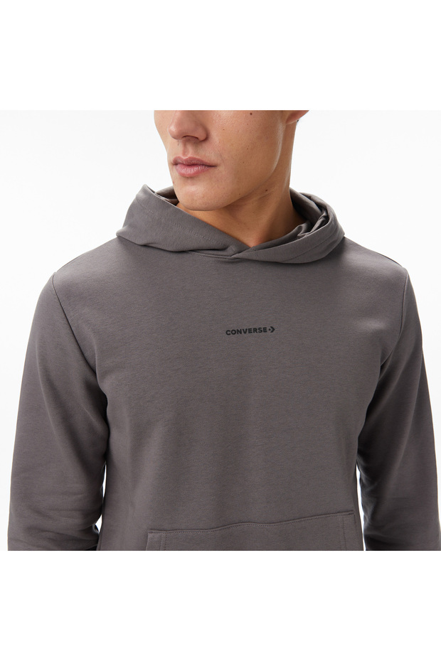 Erkek Gri Sweatshirt - 5