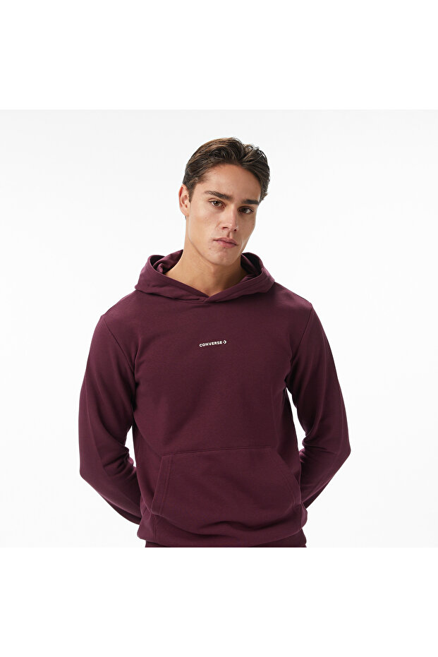 Erkek Bordo Sweatshirt - 4
