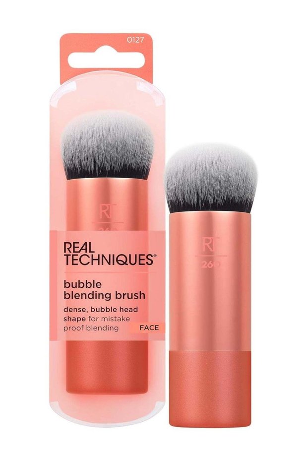 Bubble Blending Makeup Brush, Multipurpose Face Brush for Liquid, Cream, & Powder Products 1 Count