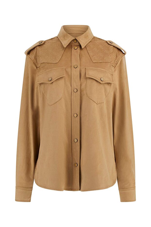 Ls Kadın Woven Gömlek - 1