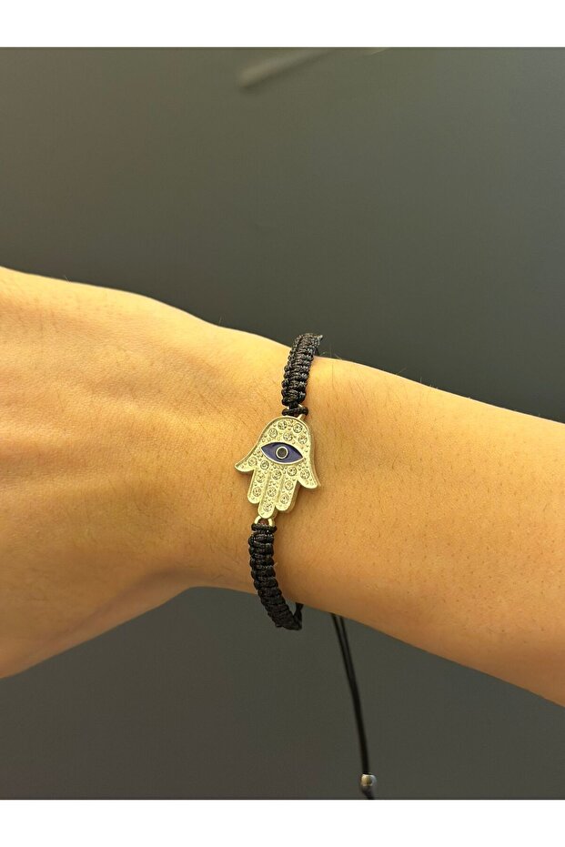 Zircon Stone Macrame Rope Bracelet