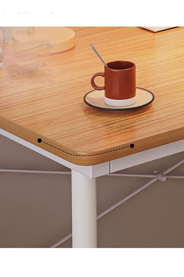 طاولة كمبيوتر وطاولة متعددة الوظائف لمحطة عمل المكتب المنزلي - 3