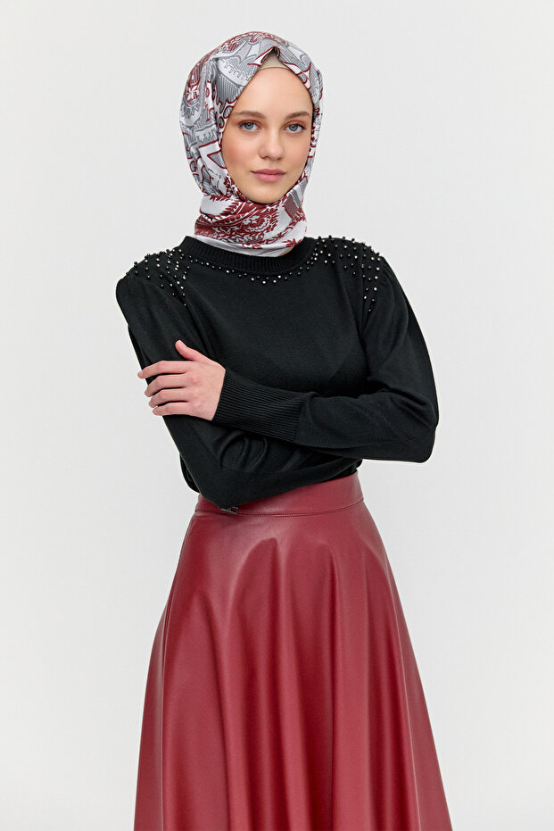 İncili Triko Tunik - 3