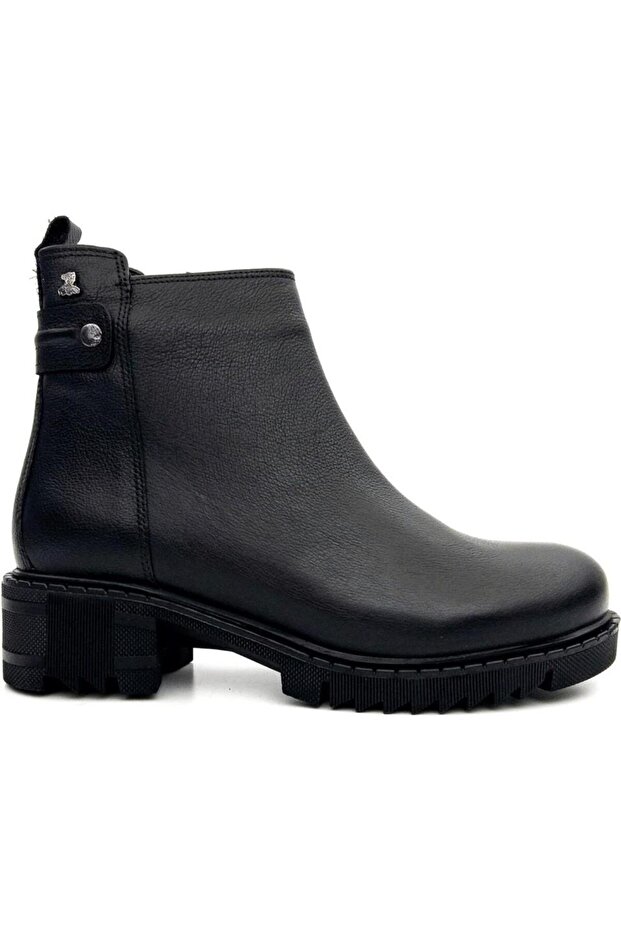 1950811K Kadın Deri Bot - 1
