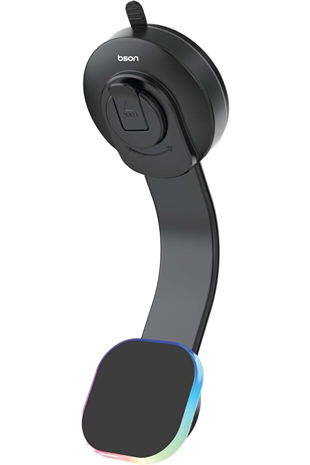 Wireless Car Holder with LED - 15W Fast Wireless Charging