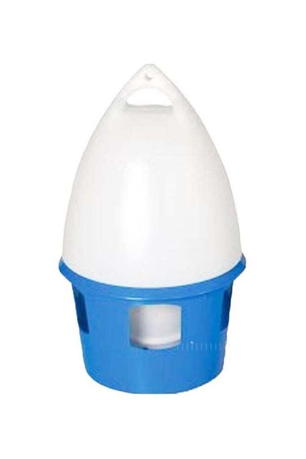 Gaunsa Pigeon Feeder-Drinker White/Blue 8Liters