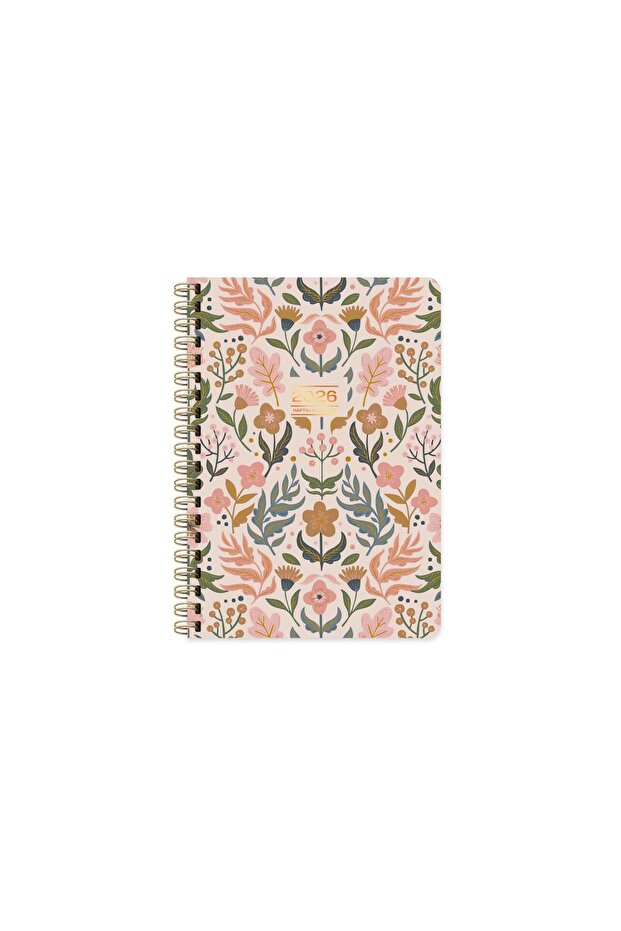 Keskin 2026-A5 Spr.Sert Weekly Planner - Garden