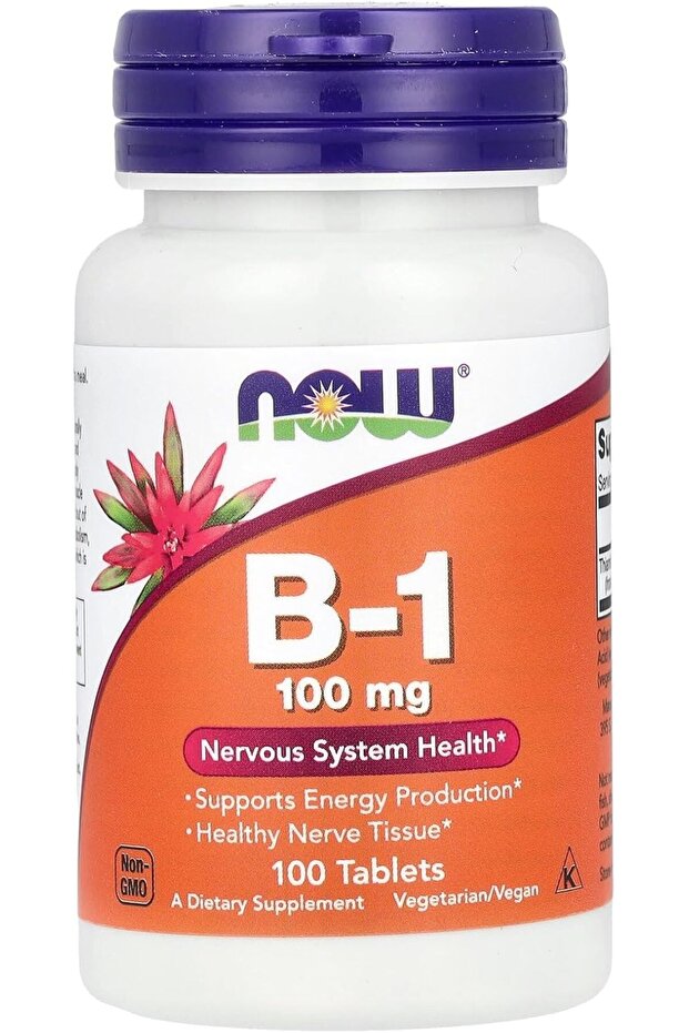 Vitamin B-1, 100 Tabs, 100 mg