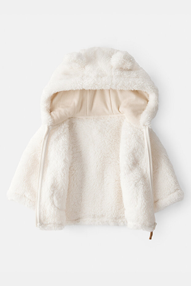 Bebek Ekru Hırka - 2