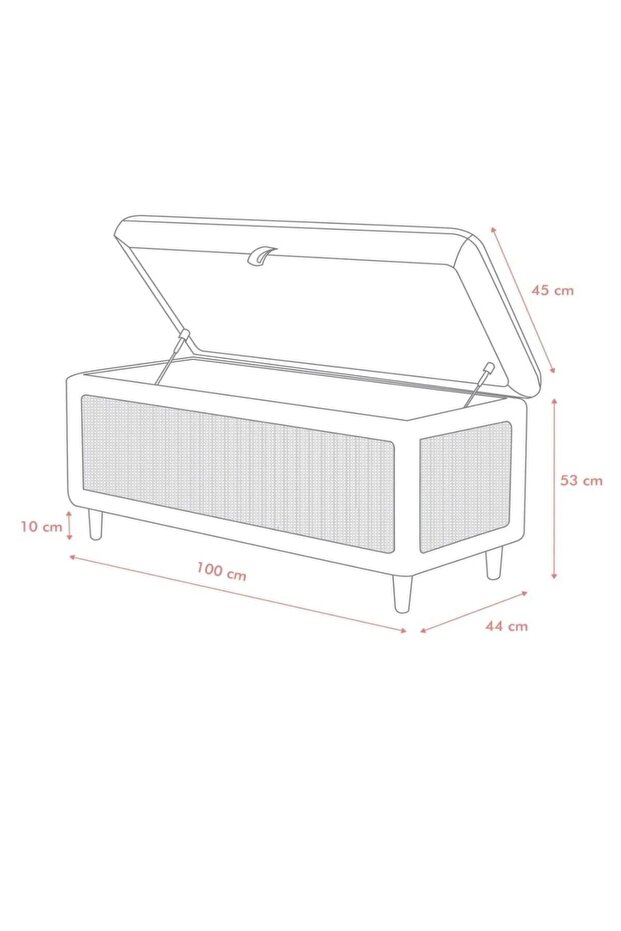 ahşap puf bench - 8