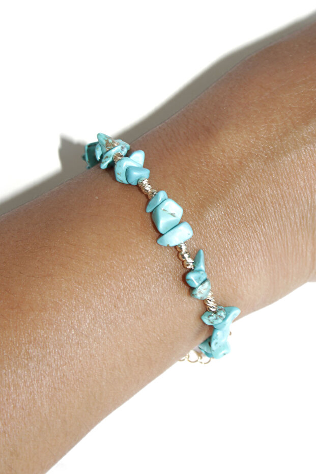 Blue Stone Bracelet