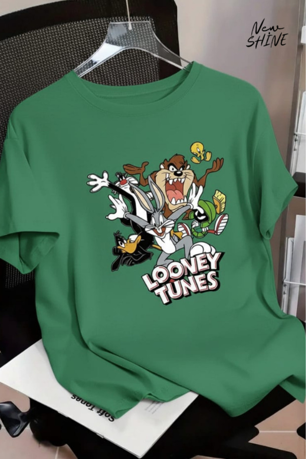 Looney Tunes Printed Oversize T-Shirt