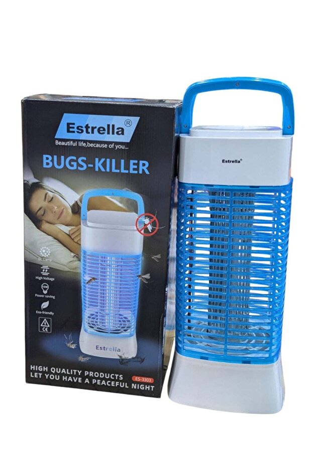 ES-3303 Electric Mosquito Killer Lamp - UV High Voltage Bug Zapper