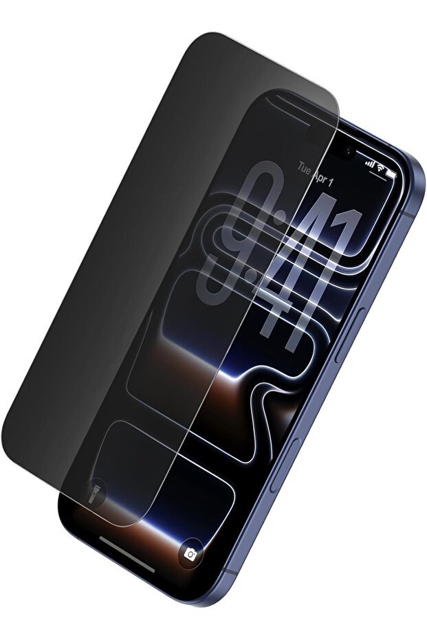 Privacy Screen Protector for iPhone 17 Pro Max Black