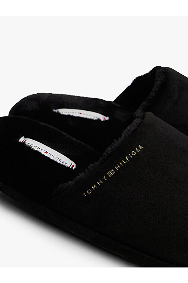 Microsuede Logo Slippers - 6