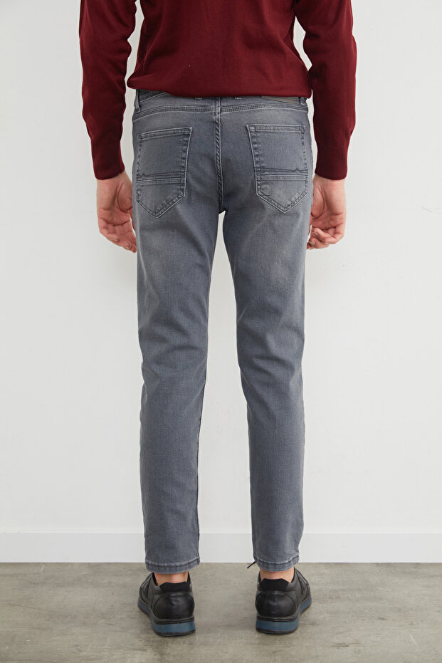 Regular Fit Normal Bel Jean - 6