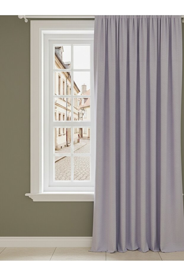 Lila Soft Background Curtain, No Piles, No Ironing, No Need to Close, Background Curtain