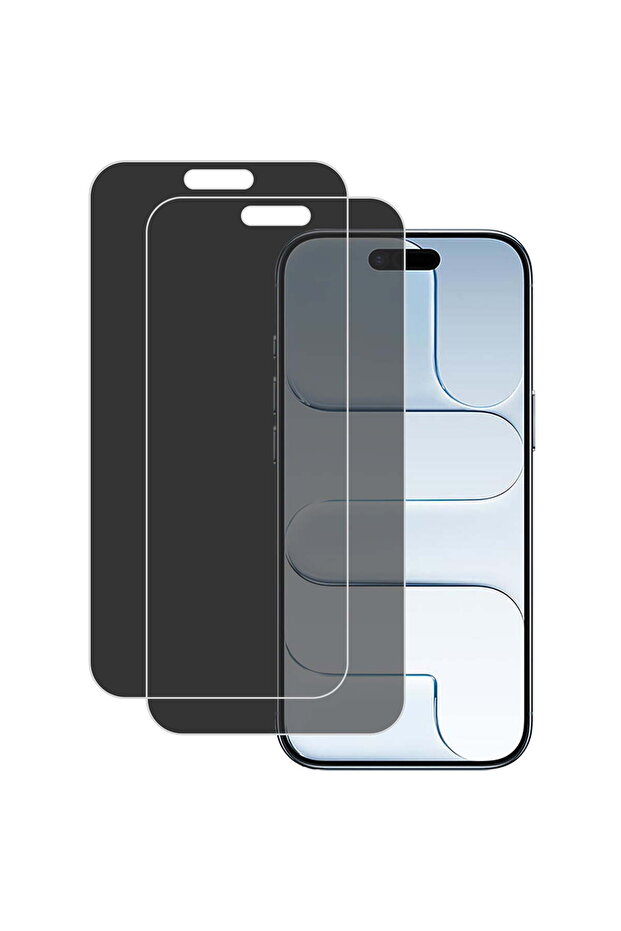 2 Pack iPhone 17 Air Clear Privacy Hydrogel Full Coverage Screen Protector